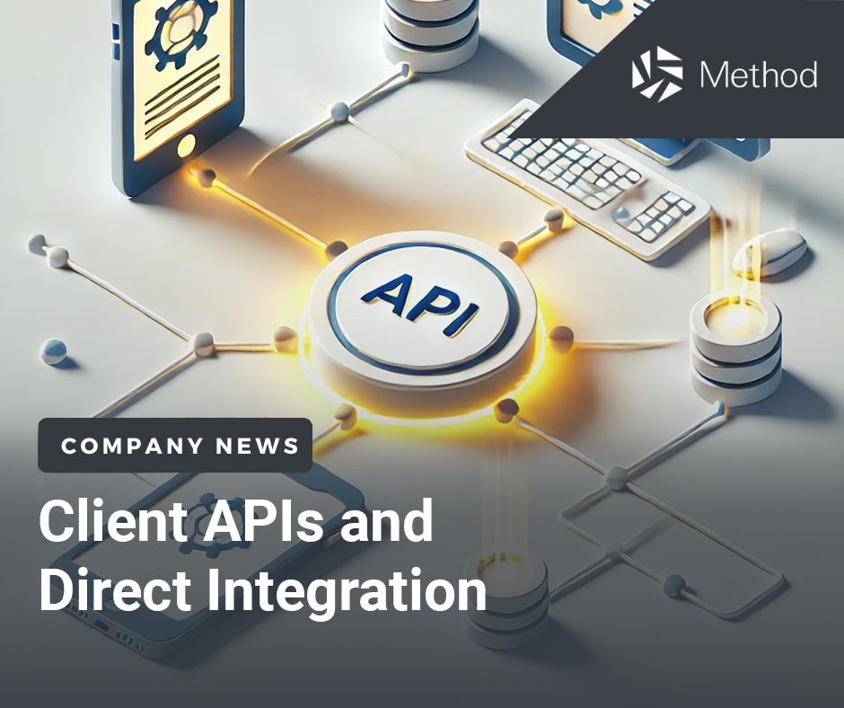 We're delighted to launch our Client APIs and Integration Porta